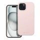 Силиконов калъф кейс ROAR case CLOUD SKIN за iPhone 15, Розов