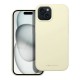 Силиконов калъф кейс ROAR case CLOUD SKIN за iPhone 15, Жълт