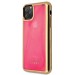 Силиконов калъф кейс с течен гел Guess GUHCN58GLTRPI iPhone 11 Pro ,розов 6