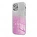 Силиконов калъф кейс Shining за Samsung S21 Plus, Pink-Clear 2