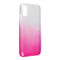 Силиконов калъф кейс Shining за Xiaomi Redmi 9A / 9AT, clear-pink