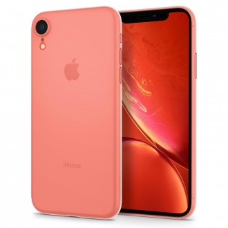 Силиконов калъф кейс Spigen Airskin Soft Clear за iPhone XR прозрачен