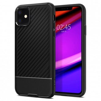 Силиконов калъф кейс Spigen Core Armor Iphone 11 черен