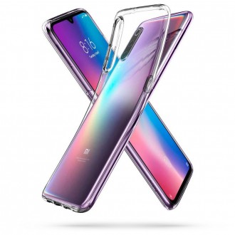 Силиконов калъф кейс Spigen Crystal Clear за Xiaomi Mi 9 