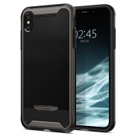 Силиконов калъф кейс Spigen Hybrid ”NX” Iphone X/Xs Gunmetal