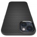 Силиконов калъф кейс Spigen Liquid Air Apple iPhone 14 Plus, черен мат	 3