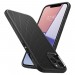 Силиконов калъф кейс Spigen Liquid Air за iPhone 12 / iPhone 12 Pro, черен 2