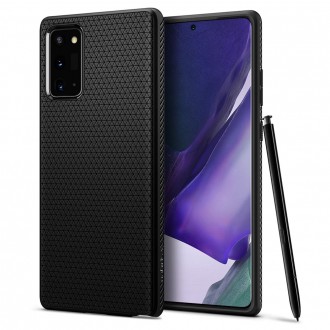 Силиконов калъф кейс Spigen Liquid Air за Samsung Note 20 ,черен