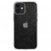 Силиконов калъф кейс Spigen Liquid Crystal Glitter за iPhone 12 mini, прозрачен 2