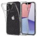 Силиконов калъф кейс Spigen Liquid Crystal Glitter за iPhone 13 mini, прозрачен 7