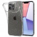 Силиконов калъф кейс Spigen Liquid Crystal Glitter за iPhone 13 Pro Max, прозрачен 1