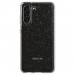 Силиконов калъф кейс Spigen Liquid Crystal Glitter за Samsung S21 FE, прозрачен 3