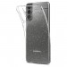 Силиконов калъф кейс Spigen Liquid Crystal Glitter за Samsung S21, прозрачен 4