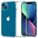 Силиконов калъф кейс Spigen Liquid Crystal за iPhone 13 mini, прозрачен