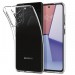 Силиконов калъф кейс Spigen Liquid Crystal за Samsung S21 FE, прозрачен 1