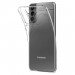 Силиконов калъф кейс Spigen Liquid Crystal за Samsung S21 Plus, прозрачен 4