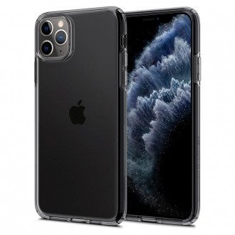 Силиконов калъф кейс Spigen Liquid Space Crystal за iPhone 11 Pro прозрачен