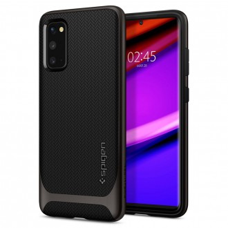 Силиконов калъф кейс Spigen NEO HYBRID GUNMETAL  за Samsung Galaxy S20 