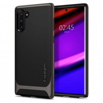 Силиконов калъф кейс Spigen NEO HYBRID за Samsung Note 10, Gunmetal