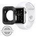 Силиконов калъф кейс Spigen Rugged Armor за Apple iWatch 3 / 2 / 1 , 38mm , противоудърен , черен 1