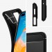 Силиконов калъф кейс Spigen Rugged Armor за Huawei P40 ,черен 3