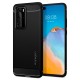 Силиконов калъф кейс Spigen Rugged Armor за Huawei P40 Pro ,черен