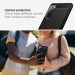 Силиконов калъф кейс Spigen Rugged Armor за Samsung S20 FE, черен 1