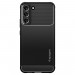 Силиконов калъф кейс Spigen Rugged Armor за Samsung S22, черен 1