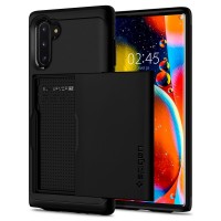 Силиконов калъф кейс Spigen Slim Armor CS за Samsung Note 10 черен 