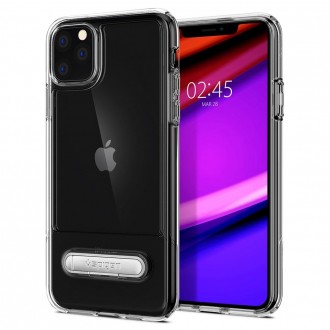 Силиконов калъф кейс Spigen Slim Armor Essential за iPhone 11 Pro прозрачен