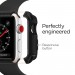 Силиконов калъф кейс Spigen Tough Armor 2 за Apple iWatch 3 / 2 / 1 , 42mm , противоудърен, двойно подсилен, черен матов 3