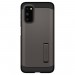 Силиконов калъф кейс Spigen Tough Armor за Samsung Galaxy S20, Gunmetal 1