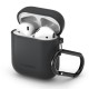 Силиконов калъф кейс Spigen за слушалки Air Pods , сив