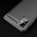 Силиконов калъф кейс TECH-PROTECT Carbon за Samsung M11, черен 2