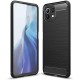 Силиконов калъф кейс TECH-PROTECT Carbon за Xiaomi MI 11 Lite / MI 11 Lite 5G, Черен