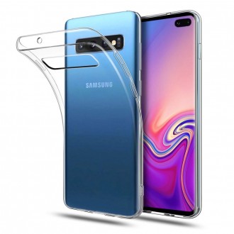 Силиконов калъф кейс TECH-PROTECT FLEXAIR за Samsung S10 Plus ,прозрачен