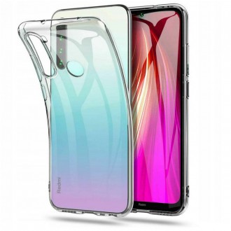 Силиконов калъф кейс TECH-PROTECT FLEXAIR за Xiaomi Note 8T ,прозрачен