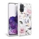 Силиконов калъф кейс TECH-PROTECT Floral за Samsung A41, бял