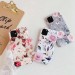 Силиконов калъф кейс TECH-PROTECT Floral за Samsung A41, бял 2