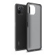 Силиконов калъф кейс TECH-PROTECT Hybridshell за Xiaomi MI 11 Lite 5G / MI 11 LIte LTE 4G, черен мат