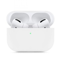 Силиконов калъф кейс TECH-PROTECT icon за AirPods Pro ,бял