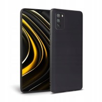 Силиконов калъф кейс TECH-PROTECT icon за POCO M3, черен