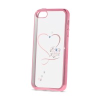 Силиконов калъф кейс за Huawei P8 Lite 2017/P9 Lite 2017 Beeyo Heart розово сърце