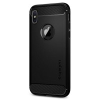 Силиконов калъф кейс за Huawei S9 Plus Spigen Rugged Armor черен