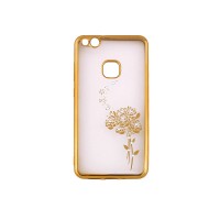 Силиконов калъф кейс за Huawei Y6 2017 / Y5 2017 Beeyo Roses gold