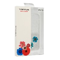 Силиконов калъф кейс за iPhone 7 / iPhone 8 Vennus Real Flower Amelia