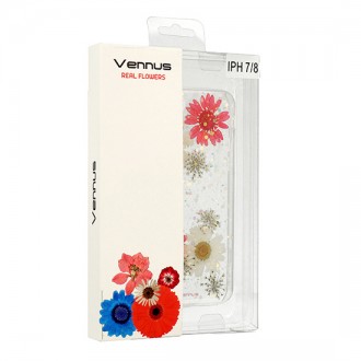 Силиконов калъф кейс за iPhone XR Vennus Real Flower Stella