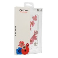 Силиконов калъф кейс за iPhone XS Max Vennus Real Flower Julia