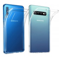 Силиконов калъф кейс за Samsung A40 1mm прозрачен