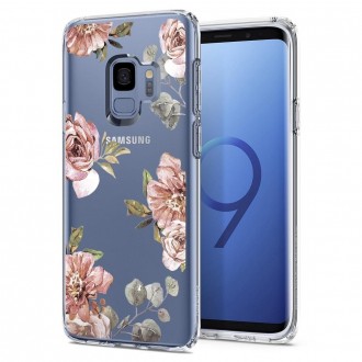 Силиконов калъф кейс за Samsung G960 S9 SPIGEN Liquid Crystal Blossom Flower